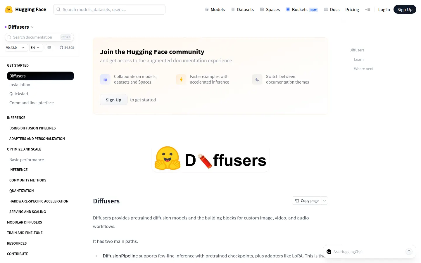 Diffusers官方页面或官网提供的产品图